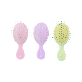 Haxon Lollipop Cushion Hair Brush หวีคุชชั่น ไซส์มินิ พกพาสะดวก แก้ผมพันกัน