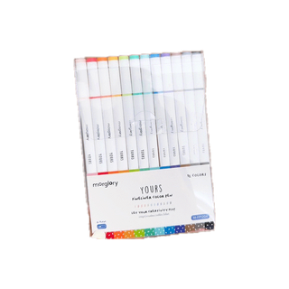 Fineliner หัวสักหลาด 12 สี 0.4mm รุ่น Yours M-FP1204