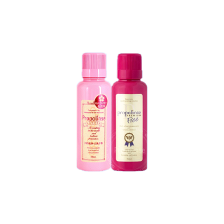 [T9MWQQQL]Propolinse Premium Mouthwash 150ml Sakura 150ml Pack 2 น้ำยาบ้วนปากโพรโพลินส์ แพคคู่ พรีเมี่ยม