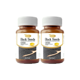 [สินค้าขายดี] ลด 350 โค้ด FMCG1HMAR Protriva Black Seeds [2 กระปุก] น้ำมันงาดำสกัดเย็น 30 แคปซูล โปรทริว่าแบล็คซีดส์