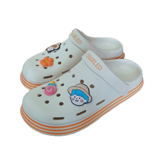 โปรโมชั่น : Charled Slip-on Clog ชาร์เลตหัวโต รองเท้าแตะหัวโต รองเท้าแตะแบบสวม ผู้หญิง รุ่น RW1857 มี 2 สี