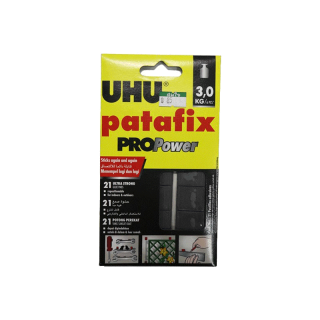 UHU (ยู้ฮู) กาวดินน้ำมัน patafix PROPower 60g สีดำ #SD7614125