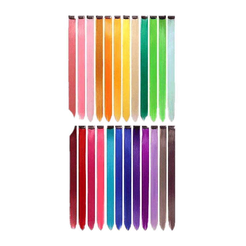 โปรโมชั่น : LAKADO มีให้เลือก 32 สีผม แฮร์พีช ไฮไลท์ผม ขนาด 55CM - วิกผมยาวเกาหลี สวยเยี่ยมและทันสมัย - ผมปลอมแบบหนีบใช้งานง่าย เหมาะสำหรับผู้หญิงและเด็กเล็ก