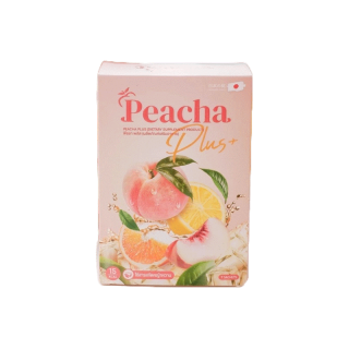 ของแท้ % [ 1 แถม 1 ]🧸 PeachaPlus ชาพีชเลม่อนลดบวม ลดไขมันสะสม กระตุ้นการเผาผลาญ ไม่มีน้ำตาล ทานแทนน้ำหวานได้