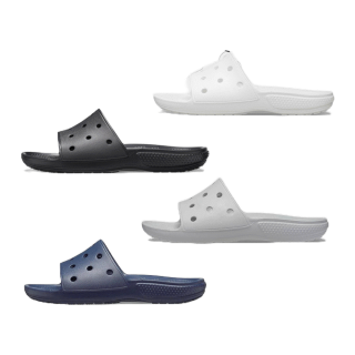 Crocs Collection รองเท้าแตะ รองเท้าลำลอง CR UX Classic Crocs Slide 206121-1FT / 206121-410 / 206121-001 / 206121-100 / 206121-2Y2