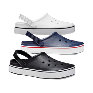 Crocs Collection รองเท้าแตะ รองเท้าลำลอง UX Off Court Clog 208371-001 / 208371-100 / 208371-410 (2390)
