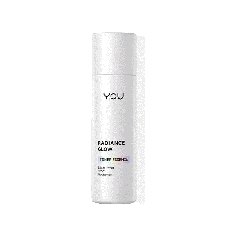 YOU Radiance Glow Toner Essence น้ำตบเอสเซนส์ บางเบา ซึมง่าย เติมความชุ่มชื่นและอิ่มฟูให้กับผิว ผิวกระจ่างใส ฉ่ำโกลว์