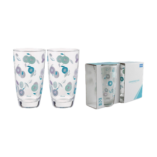 OCEAN แก้วน้ำ FLORA TUMBLER LONG DRINK 355 ML.