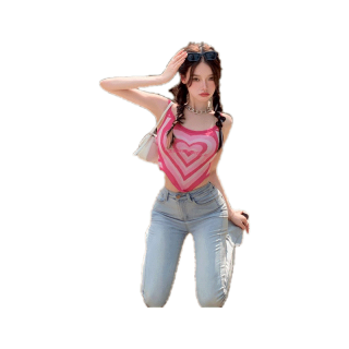 ราคาถูก 79 บาทเสื้อกล้ามสายเดี่ยว ถักขนาดเล็ก เสื้อใส่ด้านใน หวานเผ็ด สำหรับฤดูร้อนของ ผู้หญิง-SH2271