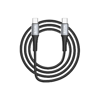 โปรโมชั่น : WISE สายชาร์จ USB-C-to USB-C 100W Nylon Super Fast Charging Cable SC-401C WIC-000007