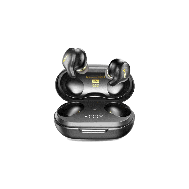 [ส่งฟรี ประกันศูนย์ไทย] TOZO Golden X1 Hybrid Drivers หูฟังบลูทูธ In-Ear (1DD+1BA) 6 Mics Hybrid ANC & ENC IPX6 BT 5.3