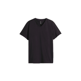 H&M เสื้อยืดคอวีทรงปกติ Regular Fit Man Regular Fit V-neck T-shirt 0763275_1