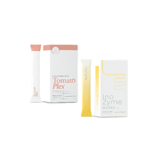 [Duo Set] TomatoPlex + InoZyme (ผลิตภัณฑ์เสริมอาหาร) กล่องละ 14 ซอง
