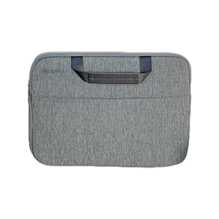 โปรโมชั่น : กระเป๋าโน๊ตบุ๊ค แล็ปท็อป Tablet Laptop Bag เนื้อผ้ากันน้ำ สีเทา ขนาด 13-14”