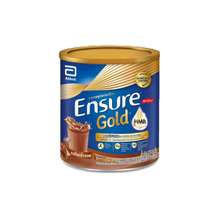 [สูตรใหม่] Ensure Gold เอนชัวร์ โกลด์ ช็อกโกแลต 400g Ensure Gold Chocolate 400g อาหารเสริมสูตรครบถ้วน