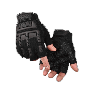 โปรโมชั่น Flash Sale : ถุงมือขี่มอเตอร์ไซค์ครึ่งนิ้วแบบฟรีไซส์ กันกระแทก กันลื่น ผ้าหนัง ขับรถ ถุงมือขับมอเตอร์ไซค์ (4 สี)
