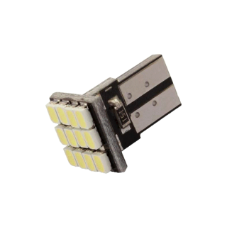 โปรโมชั่น : หลอดไฟหรี่ LED T10 ไฟแผนที่ ไฟหรี่ 12SMD จำนวน 1หลอด ไฟส่องป้ายสว่างมาก 12V มี 7สีให้เลือก