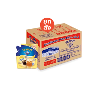 ครีมเทียมข้นหวาน ชนิดพร่องไขมัน ตราทีพอท ชนิดถุง 500 ก. แพ็ค 8 X 4