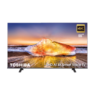 โปรโมชั่น Flash Sale : Toshiba TV 55E330MP ทีวี 55 นิ้ว 4K Ultra HD Wifi HDR10 Voice Control Smart TV