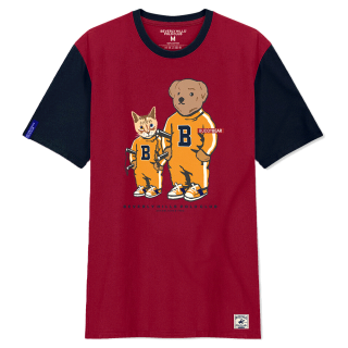 Beverly Hills Polo Club เสื้อยืดคอกลมแขนสั้น Classic Bear รุ่น BNSG030