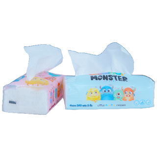 โปรโมชั่น : พร้อมส่ง BeBeWii กระดาษทิชชู่ อย่างดี แบบดึง ขนาด175175มม 240เเผ่น ห่อ หนา 3 ชั้น ขนาดพกพา เช็ดหน้า เช็ดมือ