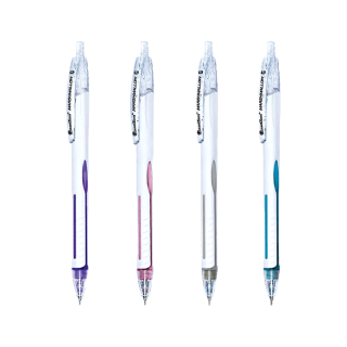 Quantum (ควอนตั้ม) ปากกา ปากกาลูกลื่น มาร์ชเมลโล่ 0.29 สีน้ำเงิน คละสี