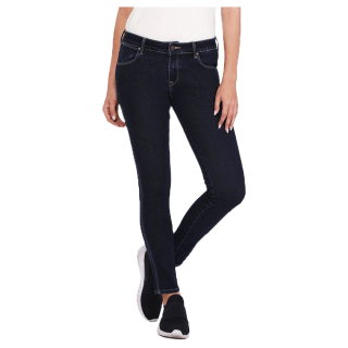 WRANGLER กางเกงยีนส์ผู้หญิง เอวต่ำ ทรง ALEC รุ่น WR WR20Y002 สียีนส์ กางเกงยีนส์ กางเกงผู้หญิง เสื้อผ้าผู้หญิง