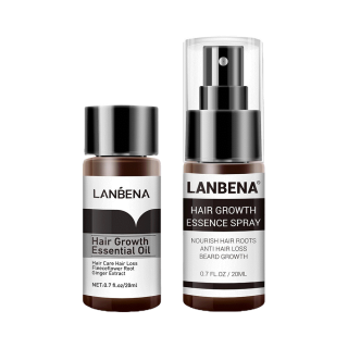 โปรโมชั่น : LANBENA สเปรย์ออยล์ เอสเซนส์ บำรุงผม เพิ่มการเจริญเติบโตของเส้นผม 2 ชิ้น