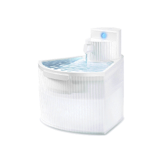 Rojeco น้ำพุแมวไร้สาย Wireless Drinking Fountain มีแบตเตอรี่ในตัว ขนาด 2.2 ลิตร น้ำพุแบบชาร์จไฟ สำหรับสัตว์เลี้ยง สุนัข แมว