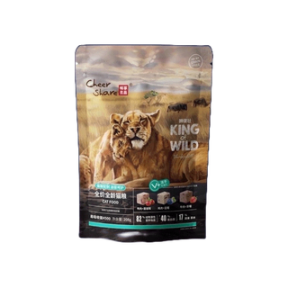 【พร้อมส่ง】EGG Cheershare เชียแชร์อาหารแมว - King of Wild สูตร Freeze dried 208g. สำหรับทุกช่วงวัย COD