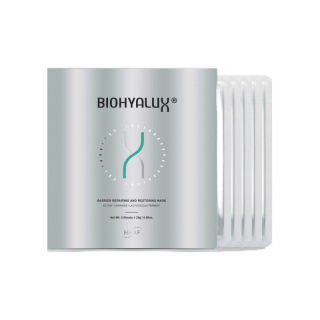 Biohyalux - Barrier Repairing and Restoring Mask มาส์กชีทเสริมเกราะป้องกันผิว ปลอบประโลมผิวอ่อนแอ