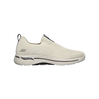 Skechers สเก็ตเชอร์ส รองเท้าผู้ชาย Men GOwalk Arch Fit Iconic Walking Shoes - 216118-NTTP Arch Fit, Comfort Pillar Technology, Machine Washable, Stretch Fit, Ultra Go (Live)