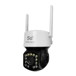 FNKvision กล้องวงจรปิดไร้สาย IR + White Lamp 5MP Wi-Fi IP Camera กล้องวงจรปิดหมุนได้ 360°ภายนอก กันน้ำ APP:YooSee