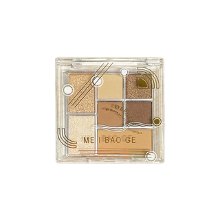 อายแชโดว์ อายแชโดว์พาเลท พาเลตอายแชโดว์กันน้ำ เนื้อใยไหม ประกายชิมเมอร์ Eyeshadow 7สี เตรียมจัดส่งสินค้า