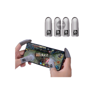 โปรโมชั่น : iBitzz ถุงนิ้วเล่นเกม 3D แท้ บางเฉียบ 0.3mm ผ้าใยเงินนำไฟฟ้า ลื่นไม่สะดุด กันเหงื่อ ถุงนิ้ว ถุงนิ้วเล่นเกมส์ ถุงนิ้วเกม