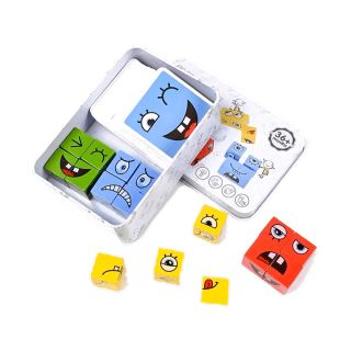ของเล่น เกมลูกเต๋าเปลี่ยนอารมณ์ 64 แบบ Rubik