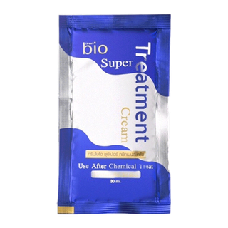 โปรโมชั่น : 🪮🧑‍🦳 1ซอง  Green Bio super treatment ‍🦳บำรุงเส้นผม 30ml.x1 สีน้ำเงิน