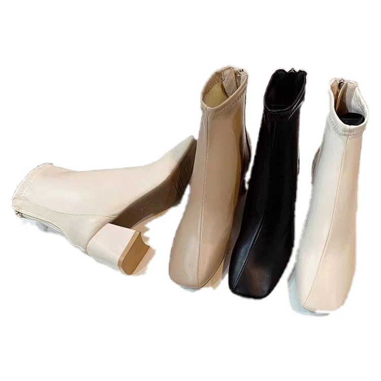 โปรโมชั่น : Atikota รองเท้าบูทมาร์ติน ส้นหนา แต่งซิปด้านหลัง สไตล์เกาหลี สําหรับผู้หญิง