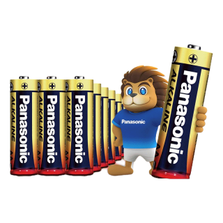 MAG285 ถ่านไฟฉาย Panasonic ถ่านอัลคาไลน์ AA /AAA ก้อน 1.5V ถ่านอัลคาไลน์ ของแท้ 100%