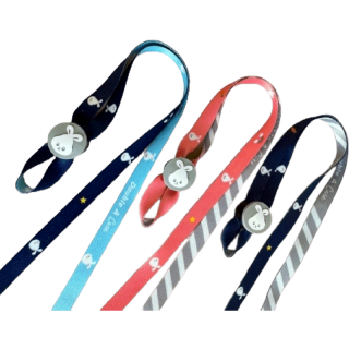 โปรโมชั่น : Double A Care สายคล้องแมสก์ Cotton Bunny 1 ชิ้น