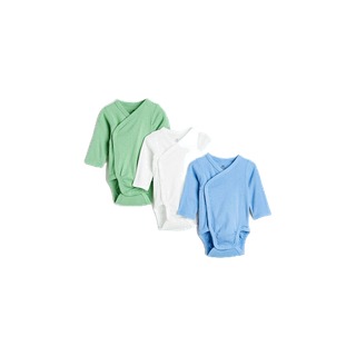 H&M 3-pack long-sleeved bodysuits Girl 3-pack long-sleeved bodysuits 0694298_6