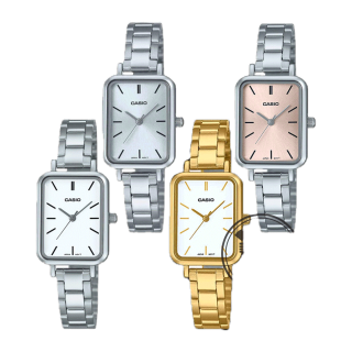 CASIO ของแท้ รุ่น LTP-V009D LTP-V009G นาฬิกาผู้หญิง สี่เหลี่ยม พร้อมกล่องและประกัน 1ปี LTPV009