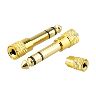 โปรโมชั่น : หัวแปลงแจ็คหูฟัง เป็นไมค์โครโฟนใหญ่ Jack Converter Adapter 3.5mm to 6.35mm 1ชิ้น