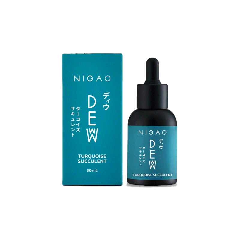 โปรโมชั่น : หยดเปลี่ยนสีผม NIGAO Deww Turquoise | นิกาโอะ ดิวว์ สีย้อมผม สีผม สีเทอร์ควอยซ์ 30 ml.