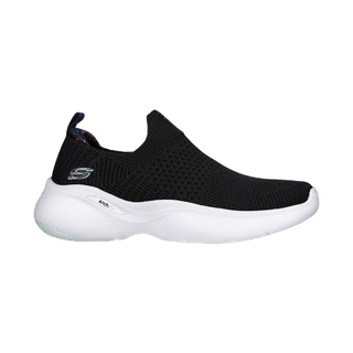 Skechers สเก็ตเชอร์ส รองเท้าผู้หญิง Women Sport Arch Fit Infinity Cozy Aura Shoes - 149987-BKAQ Air-Cooled, Arch Fit, Machine Washable, Stretch Knit, Vapor Foam, Vegan (K.W Live)