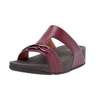 FITFLOP HALLYE รองเท้าแตะแบบสวมผู้หญิง รุ่น FD4-A01 สี Plummy