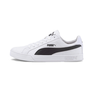 PUMA BASICS - รองเท้ากีฬา Smash Vulc Canvas สีขาว - FTW - 37475401