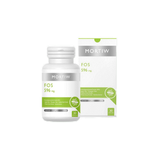 MORTIW หมอทิว FOS PLUS ดีท็อกซ์ ท้องผูก ปรับสมดุลการขับถ่าย ขับของเสียออกจากร่างกาย เอฟโอเอส พลัส 30 แคปซูล 596 mg.