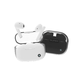 [399 บ. ดูโค้ดรูป 2] iSuper Evo Buds Clear หูฟังไร้สาย Earbuds Bluetooth 5.3 มี Game Mode น้ำหนักเบา ดีไซน์สวย -1Y