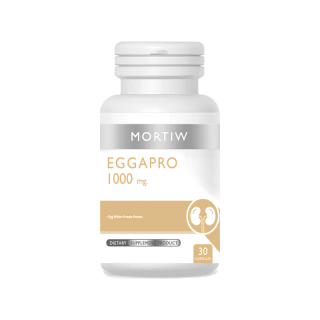 MORTIW หมอทิว EGGAPRO โปรตีนไข่ขาว ฟอกไต เสริมสร้างกล้ามเนื้อ ซ่อมแซมส่วนสึกหรอ เอกาโปร 30 แคปซูล